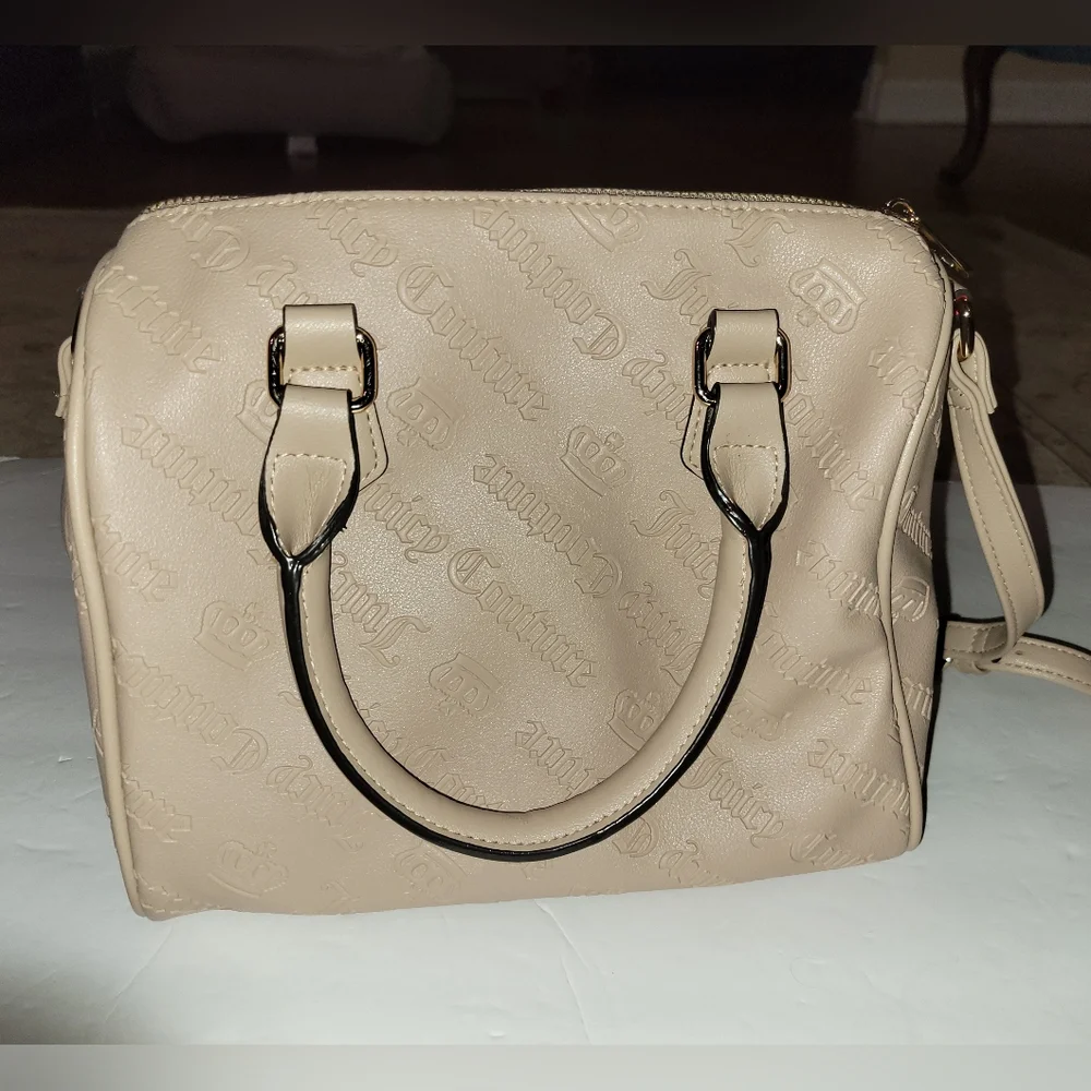 Juicy Couture Not Your Babe Satchel With Charm Accents